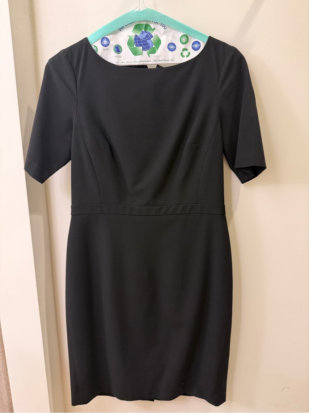 Ann Taylor Classic Black Sheath Dress - Women's